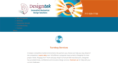 Desktop Screenshot of designtekinc.com